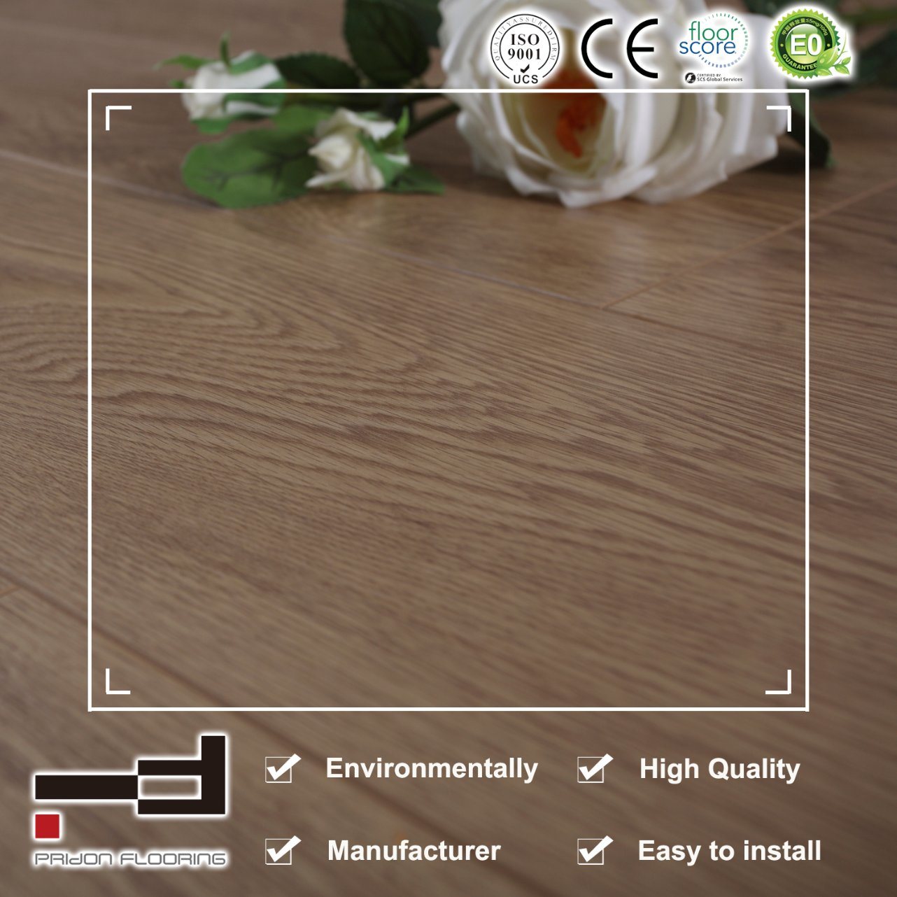 12mm Synchronized Embossed Laminate Flooring