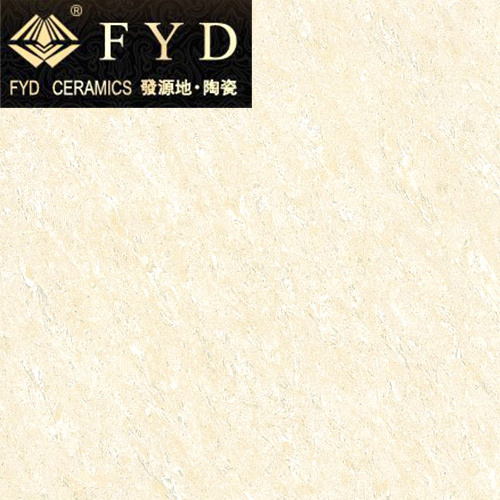 Crystal Yellow Polished Porcelain Floor Wall Tile Fj6003