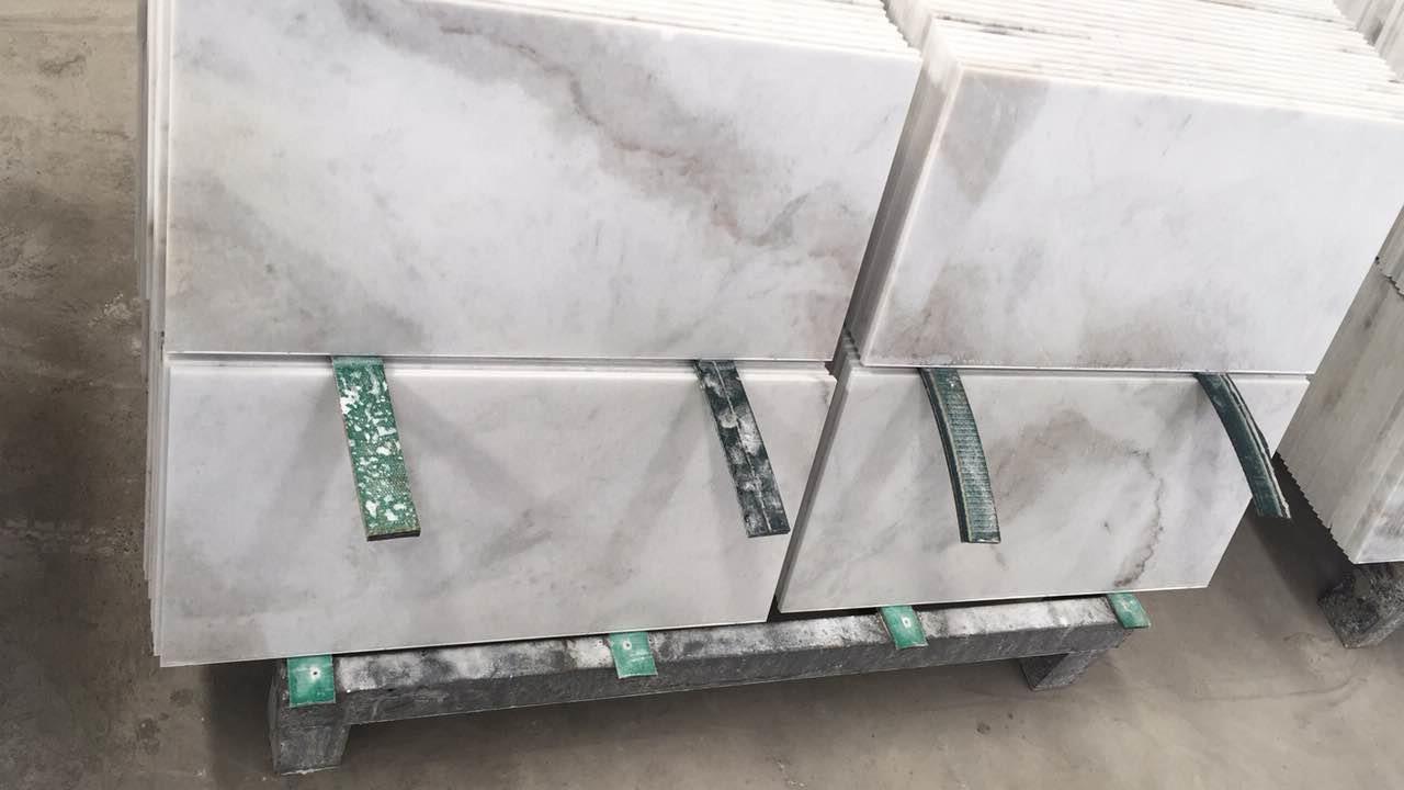 China White Marble Tiles for Floor & Wall (YY-VBCMT)