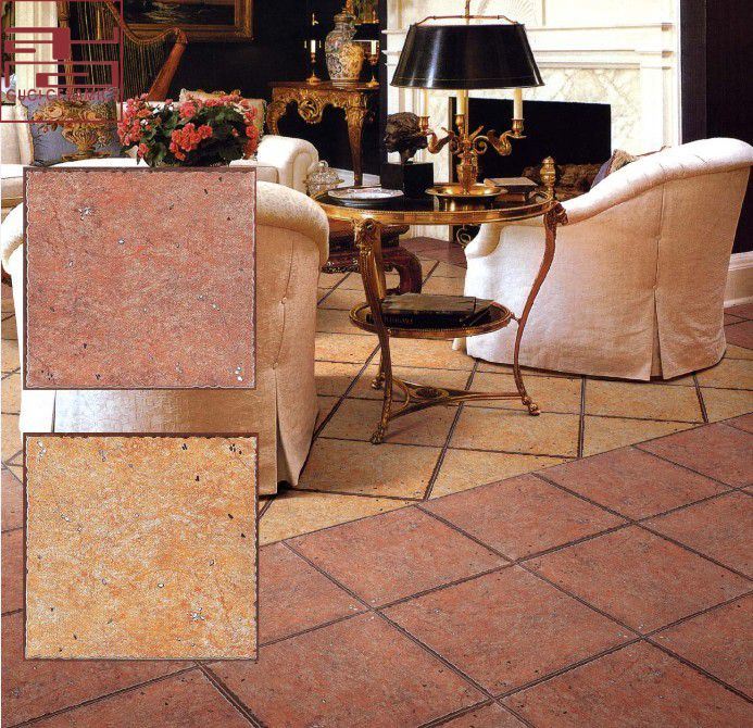 Rustic Canteen Floor Decoration Glazed Ceramic Tile (3H6011)