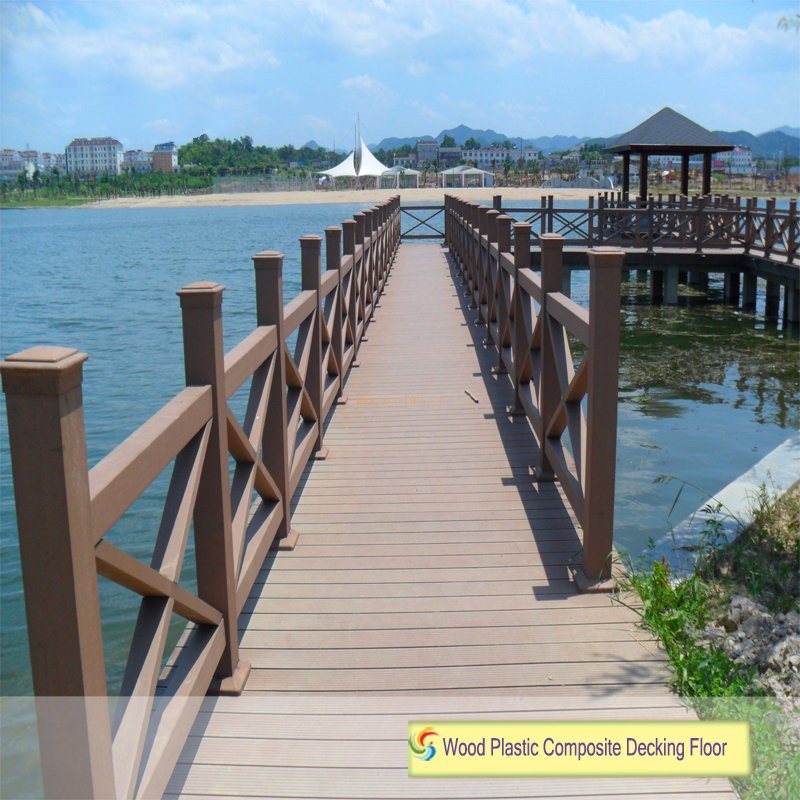 High Grade WPC Terrace Popular Environmental Decking Outdoor Wood Flooring