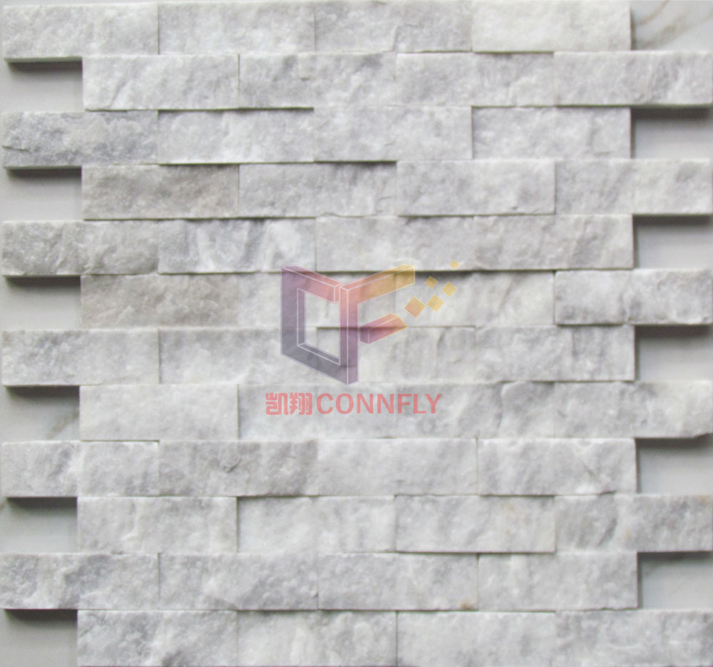 Strip White Marble Mosaic (CFS946)