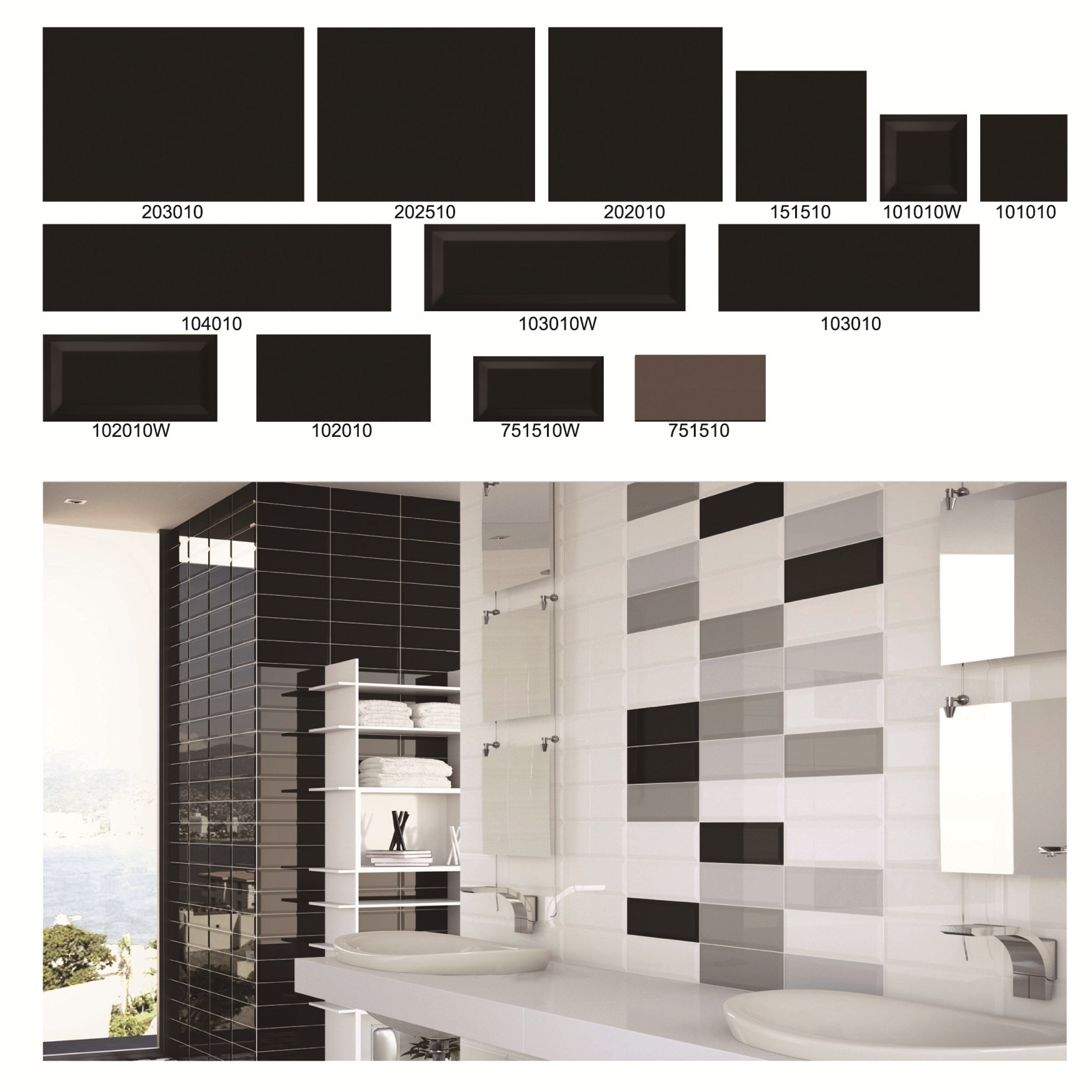 Inkjet Glazed Interior Ceramic Color Wall Tile for Kitchen