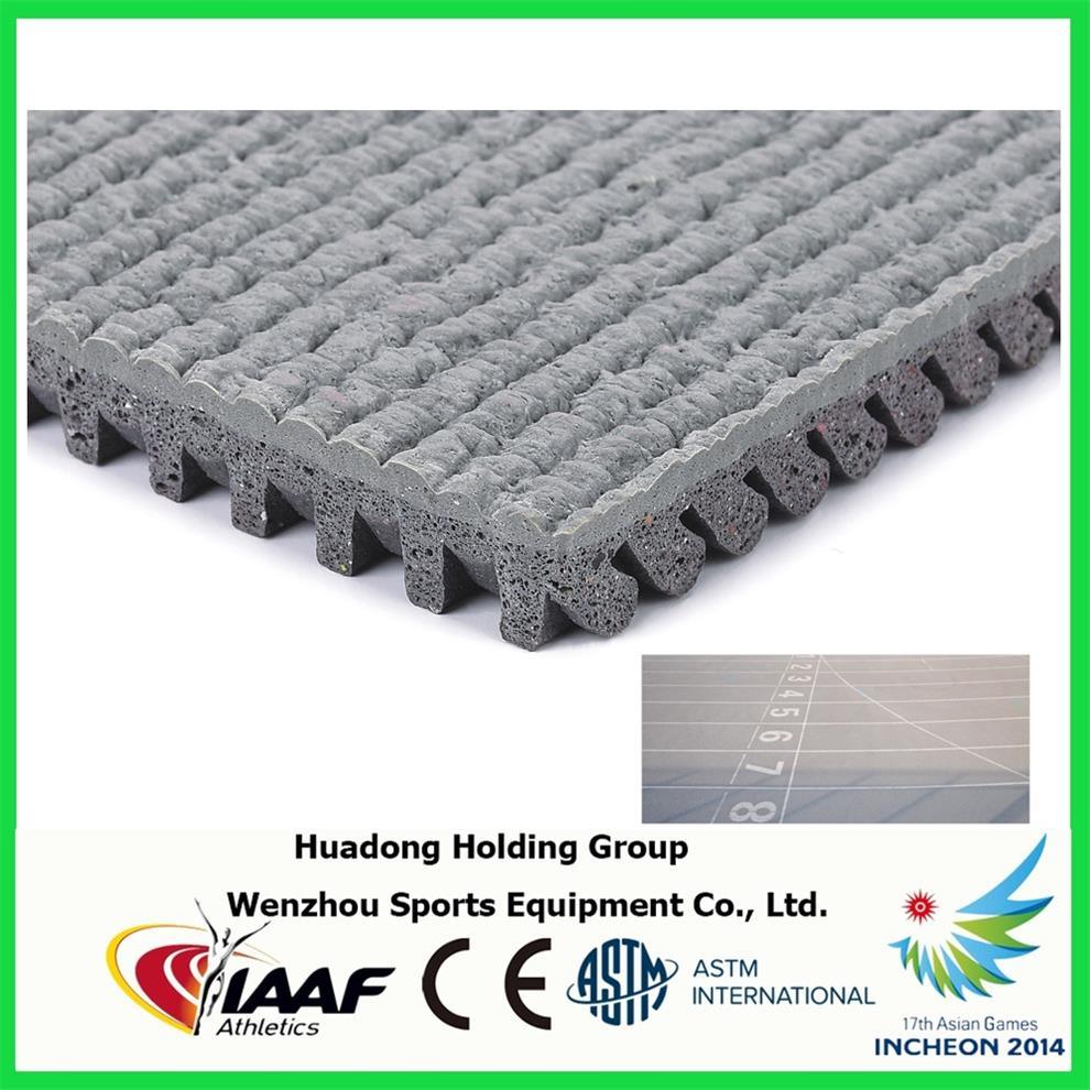 Rubber Running Track Surface Outdoor Sports Flooring