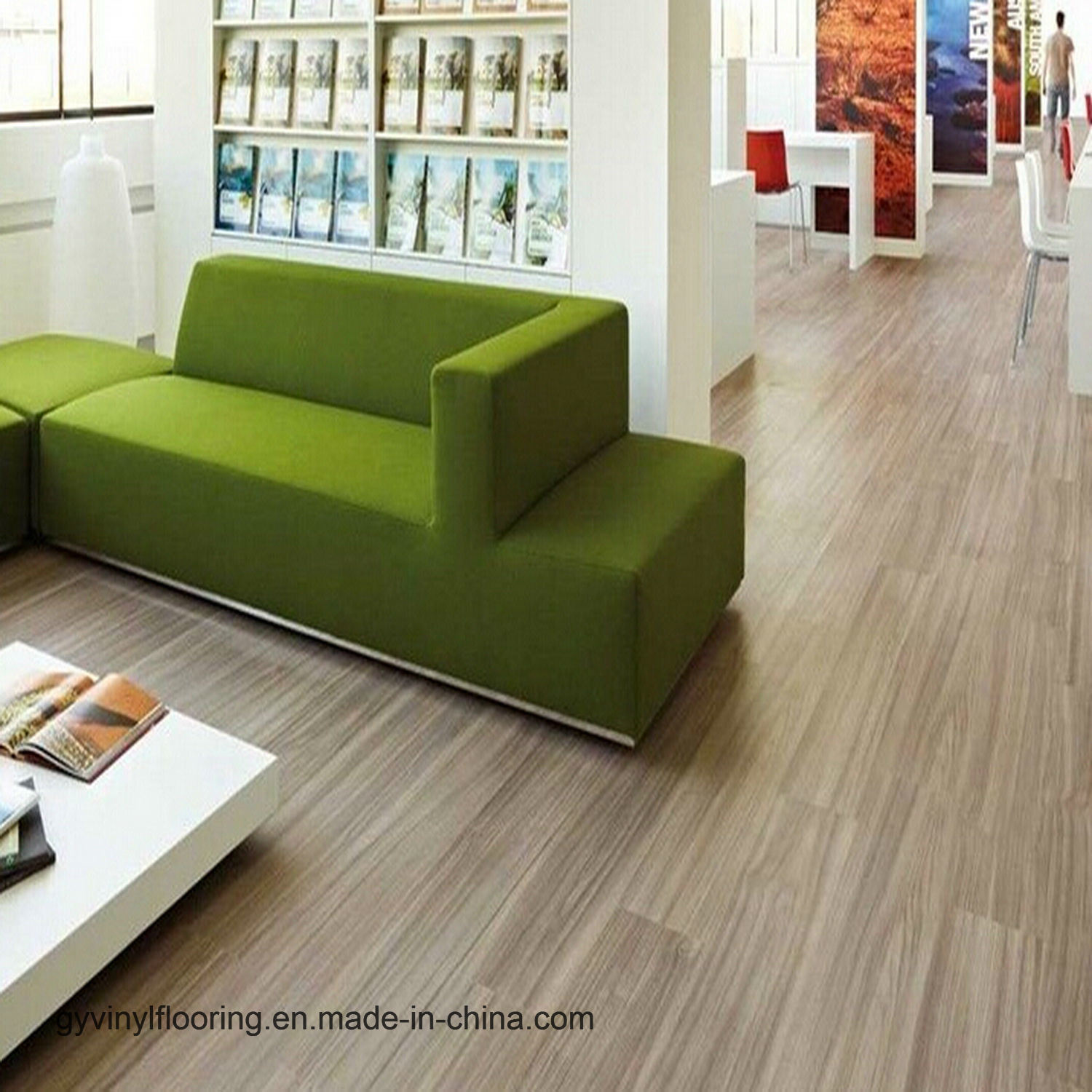 Factory Directly Sale PVC Vinyl Flooring / PVC Loose Lay