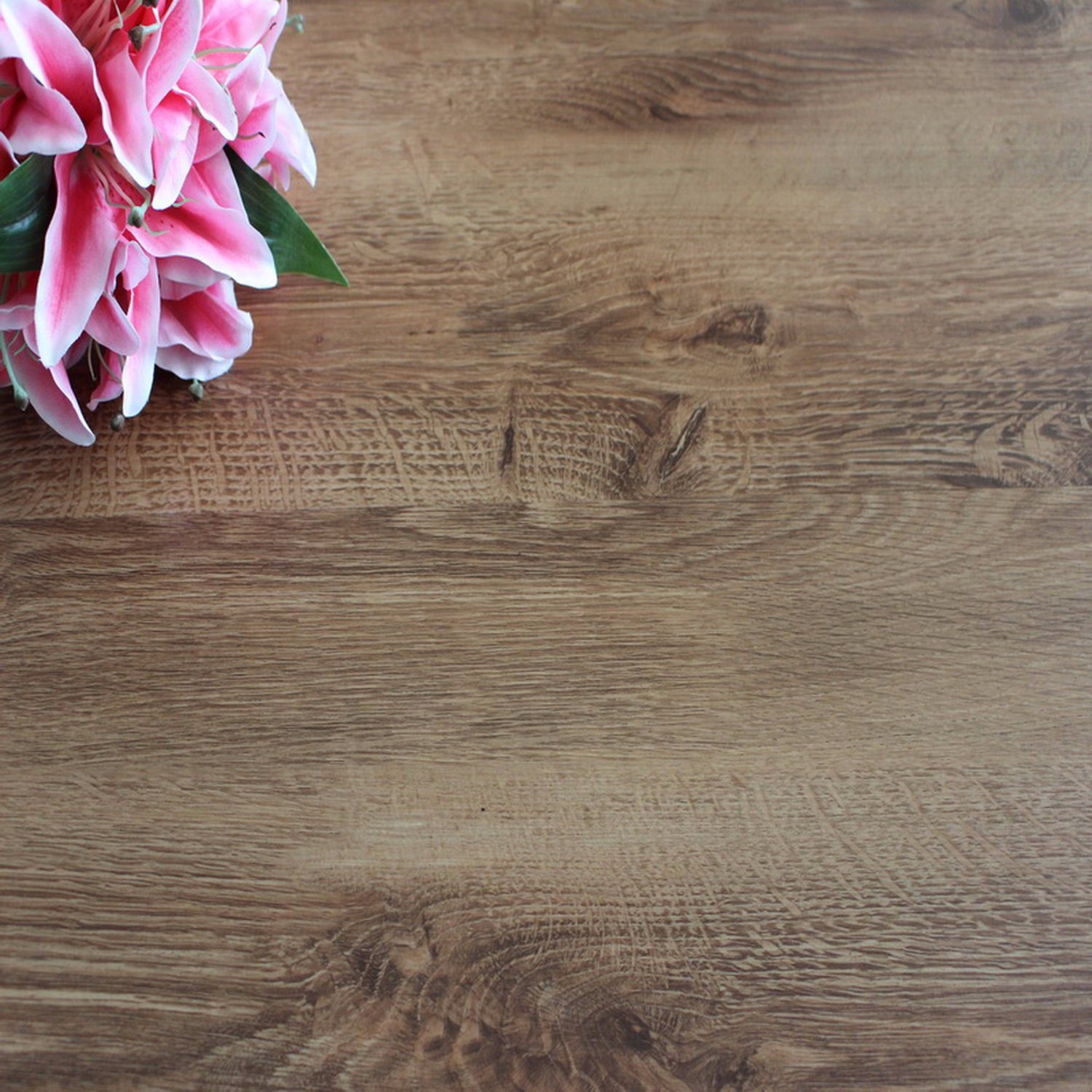 Wood Pattern Peel and Stick Self Stick Lvt Vinyl Flooring