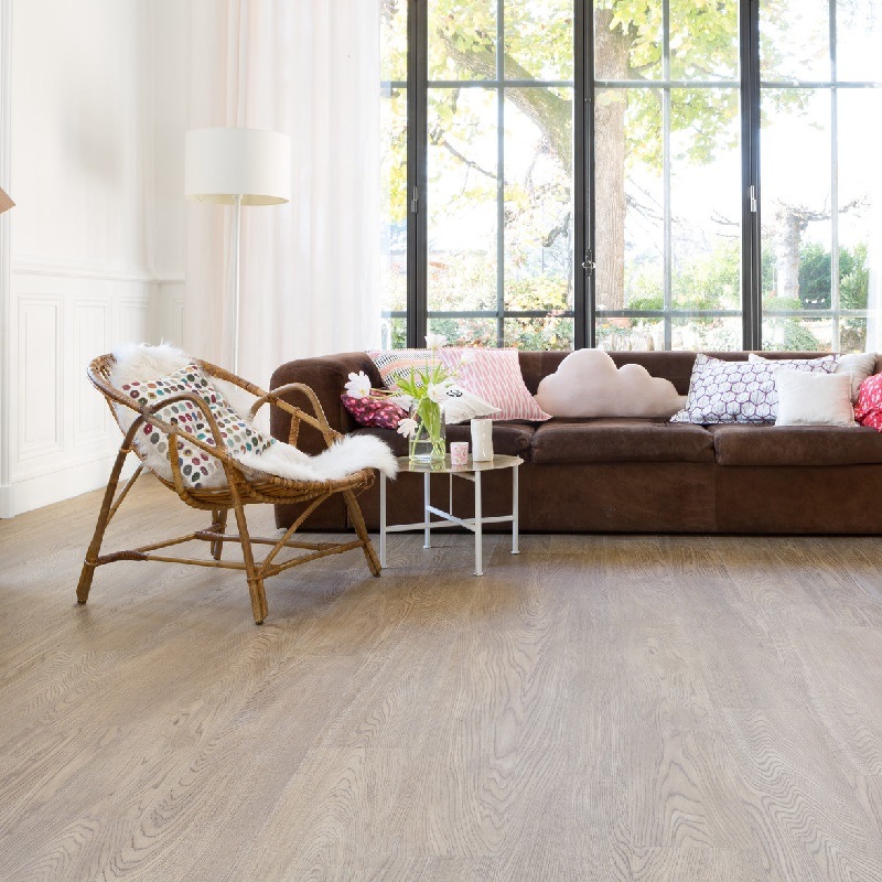 5.5mm Light Wooden Surface Vinyl Flooring