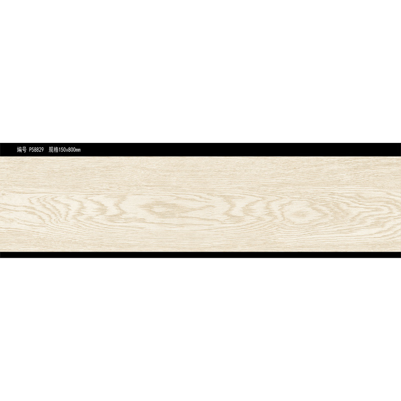 150X800mm Ceramic Wood Look Kitchen Floor Tiles Interior Floor Tiles