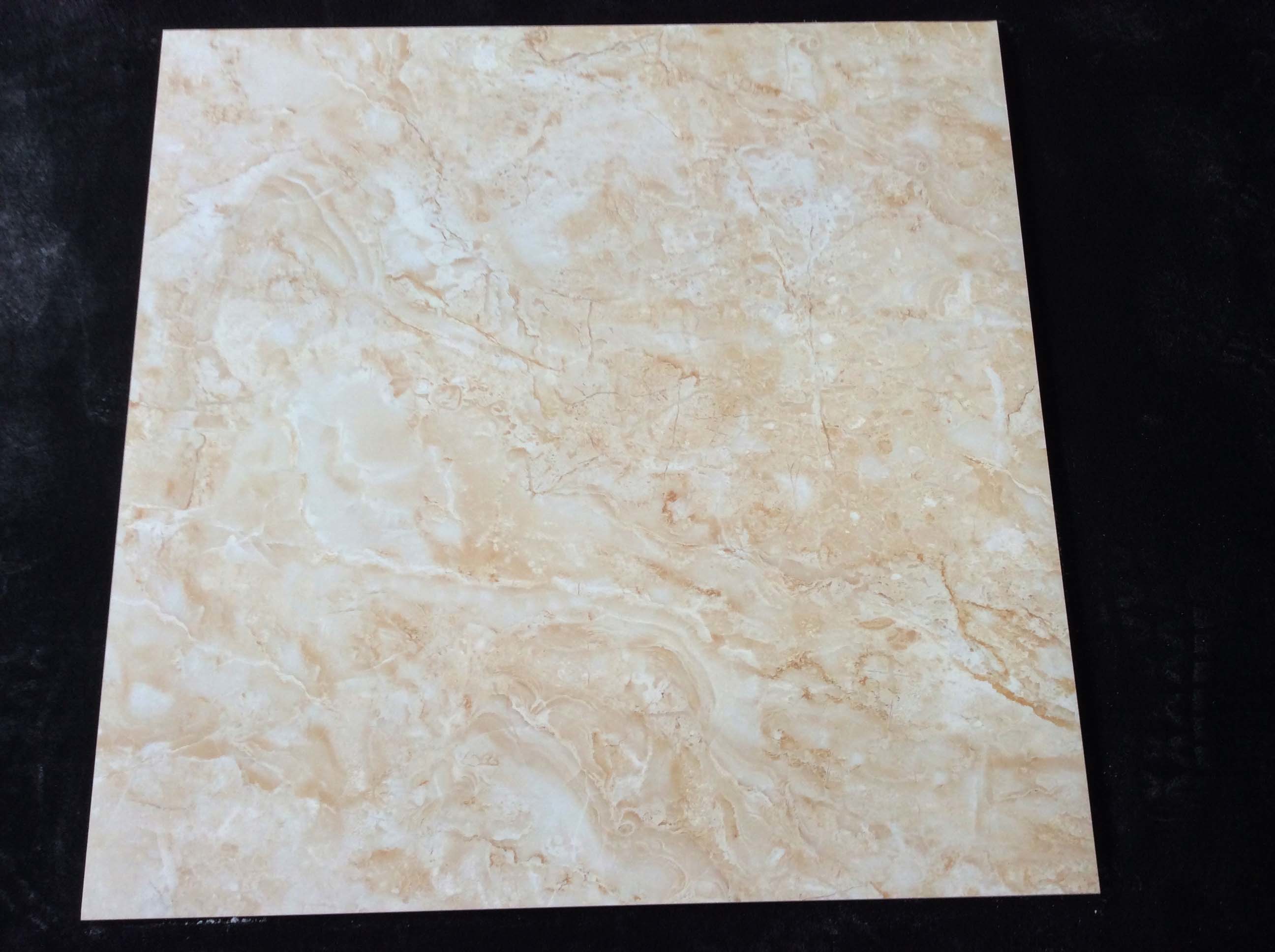 Glazed Polished Porcelain Tile Marble Copy Ceramic Floor Tile (H8015)