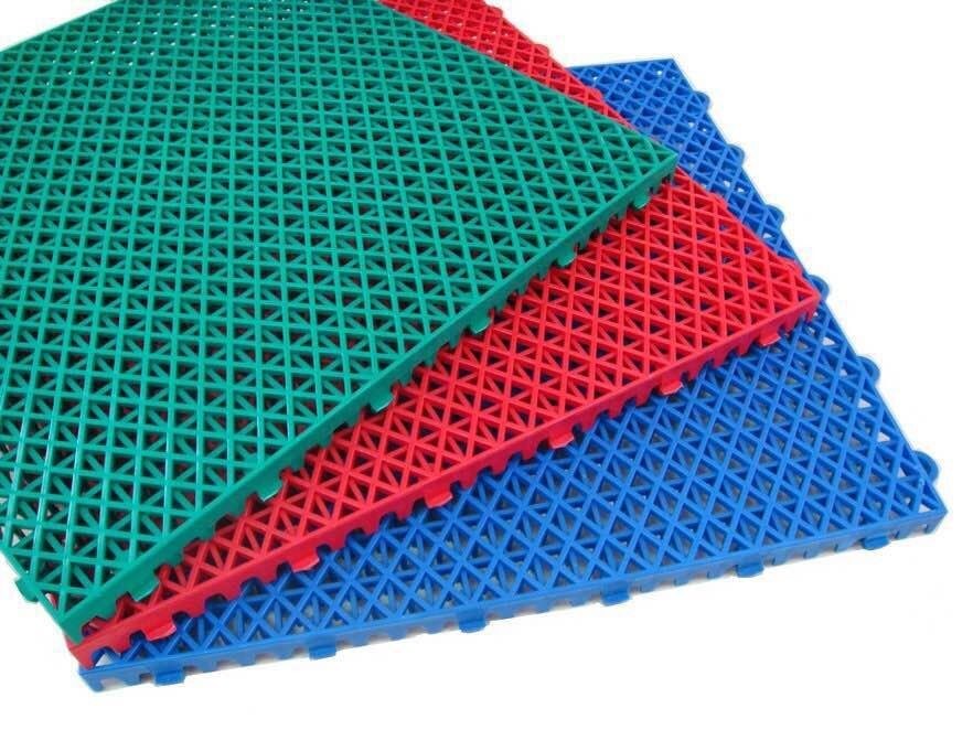 PP Cheap Interlocking Plastic Waterproof Floor Covering Sports Flooring