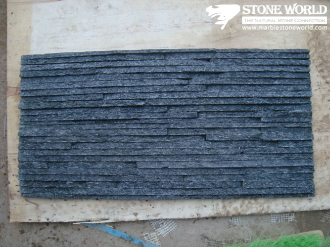 Black Waterfall Ledgestone Tiles for Wall Panel (CS055)