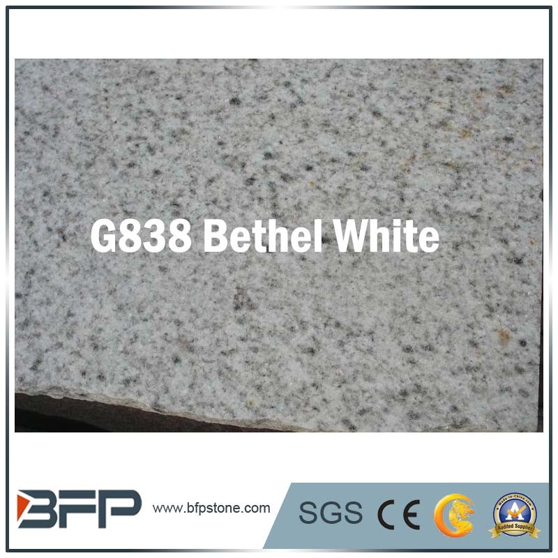 Natural Stone America White & Grey Granite Floor Tile, Slab
