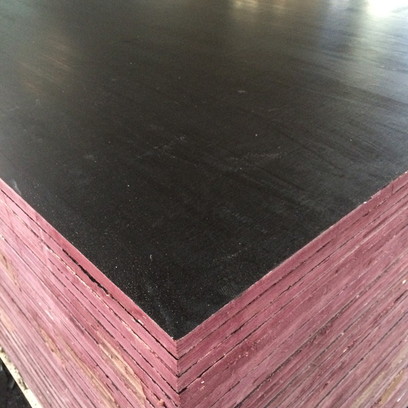 Poplar Core Veneer Black Color Layer Film Faced Plywood (6X1250X2500mm)