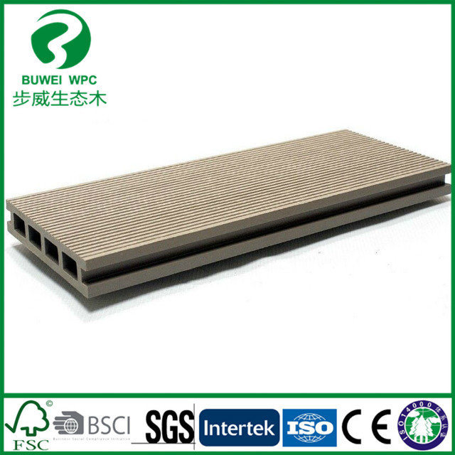 China Outdoor Sqaure Hole WPC Flooring