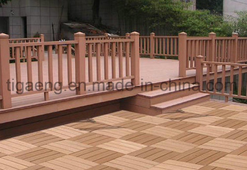 High-End Environemt Friendly Waterproof WPC Outdoor Decking Floor