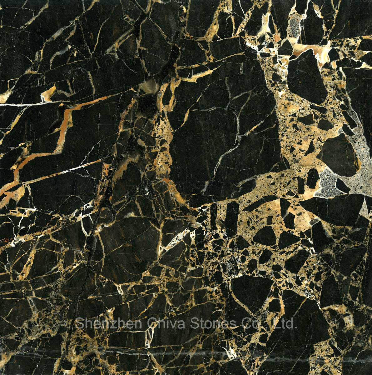 Protoro Marble Skirting Tile Baseboard Black Golden Marble Flooring