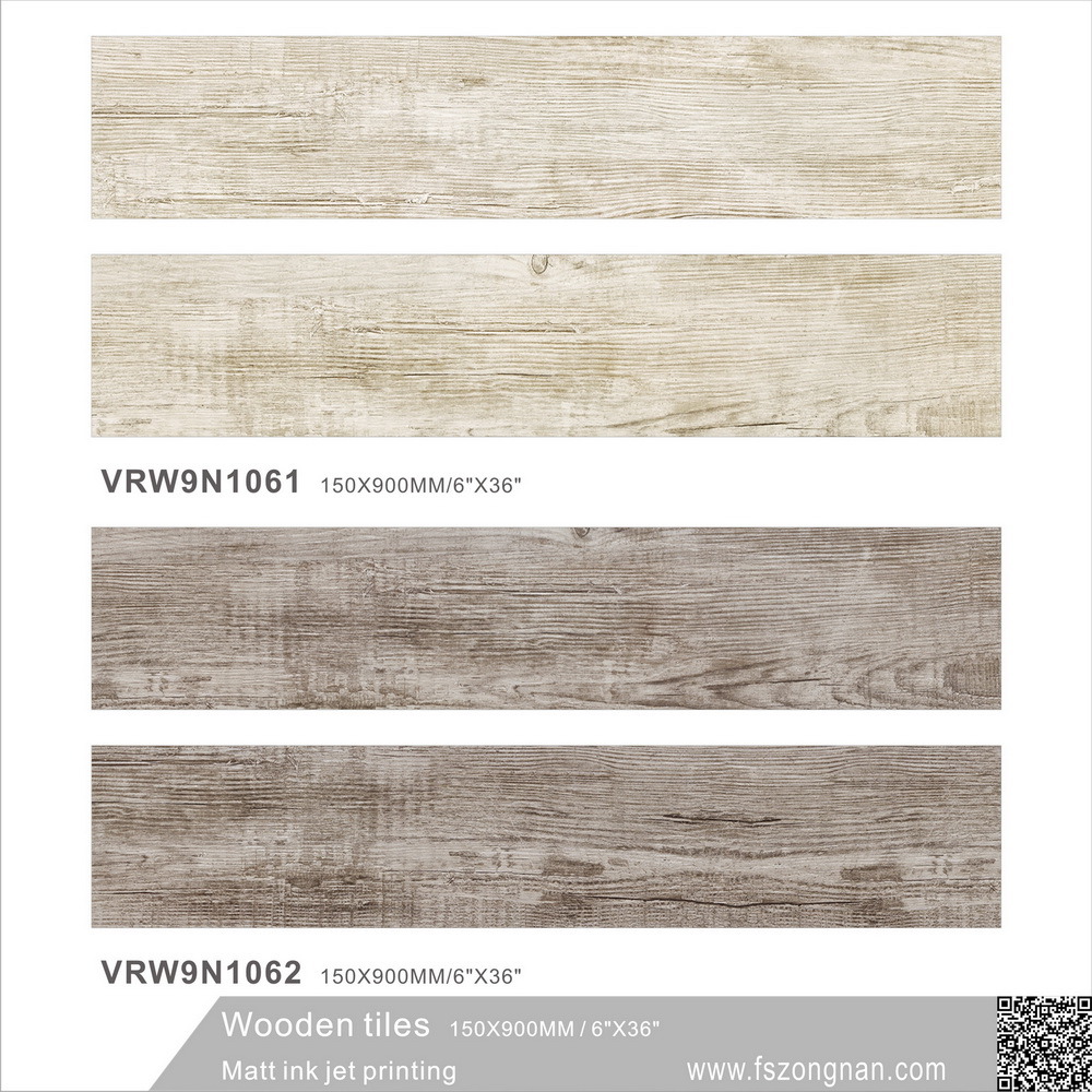 Building Material Ceramic Wood Tile / Azulejo De Piso (VRW9N1061, 150Xx900mm)