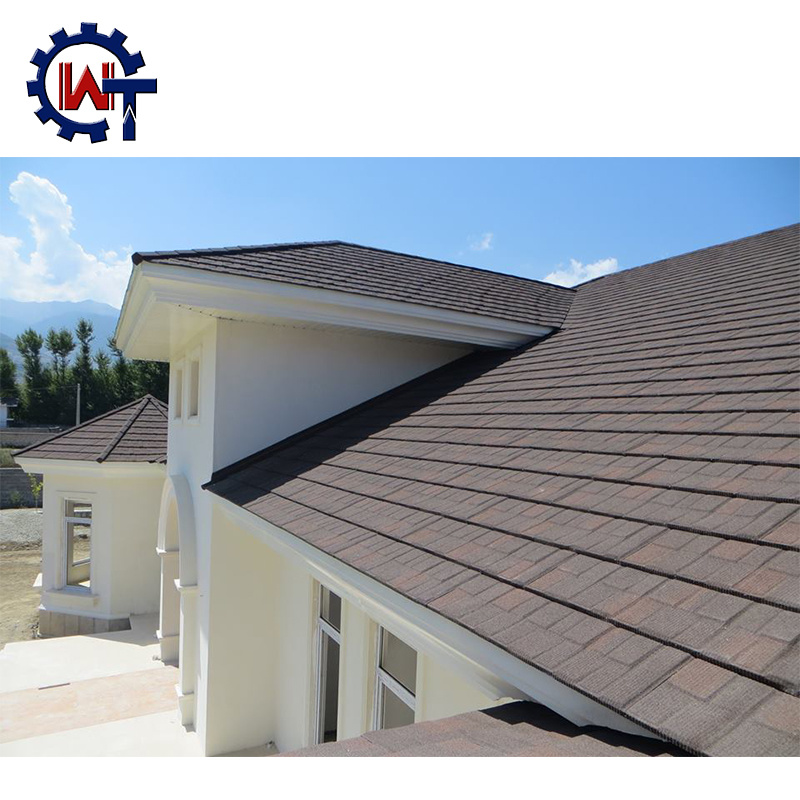 Amazing Light Weight Stone Coated Metal Roof Shingle Tile