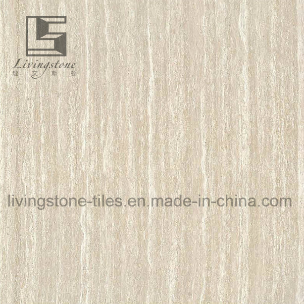 Grey Line Stone Polished Tile for Porject Tile