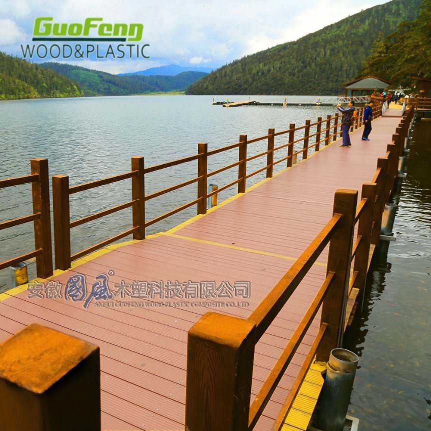 2018 Hot Sale Wooden Flooring Wood Plastic Composite WPC Decking