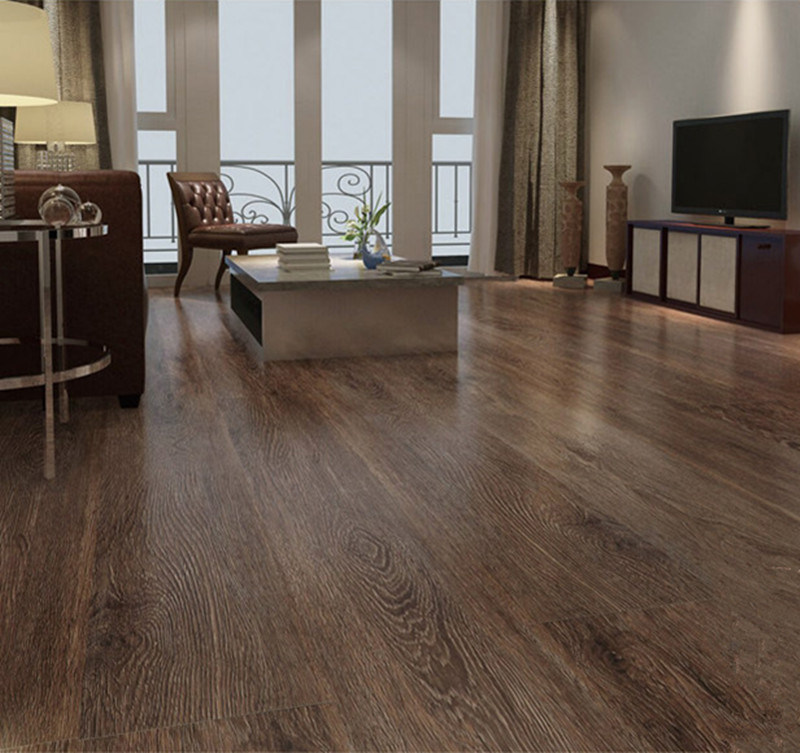 Wood Look Loose Lay Plastic Vinyl Flooring