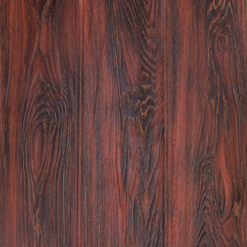 Big U Groove Mould Pressed Laminate Flooring Antique Noble Series 7437