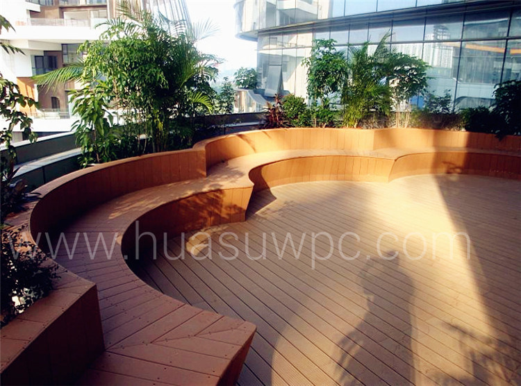 Wood Plastic Waterside Floor (150H25-C)