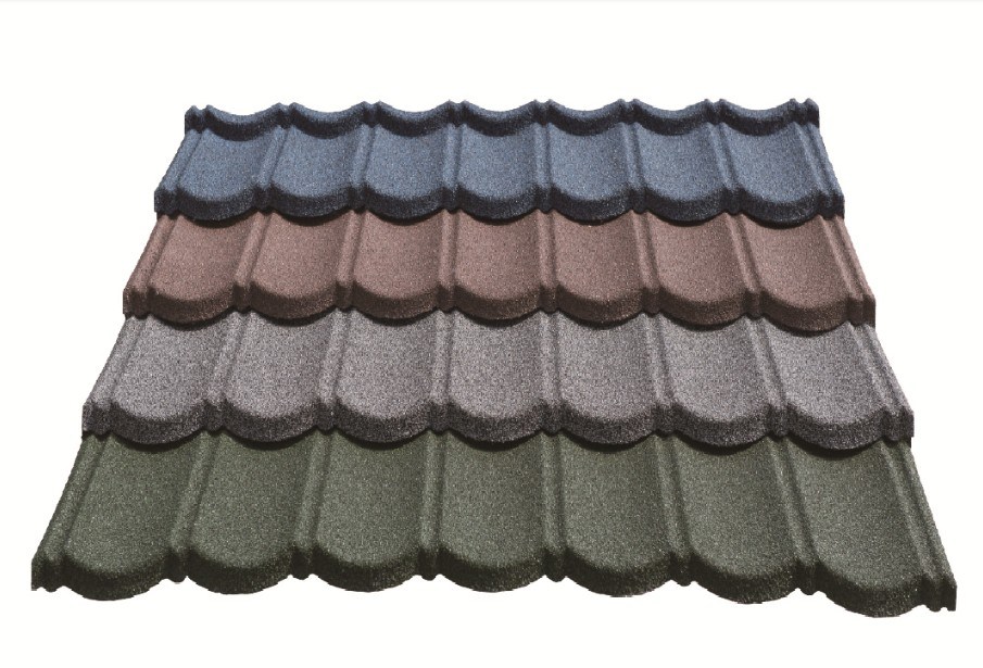 Steel Roof Tile with Stone Chips Coated (Wooden Tile)