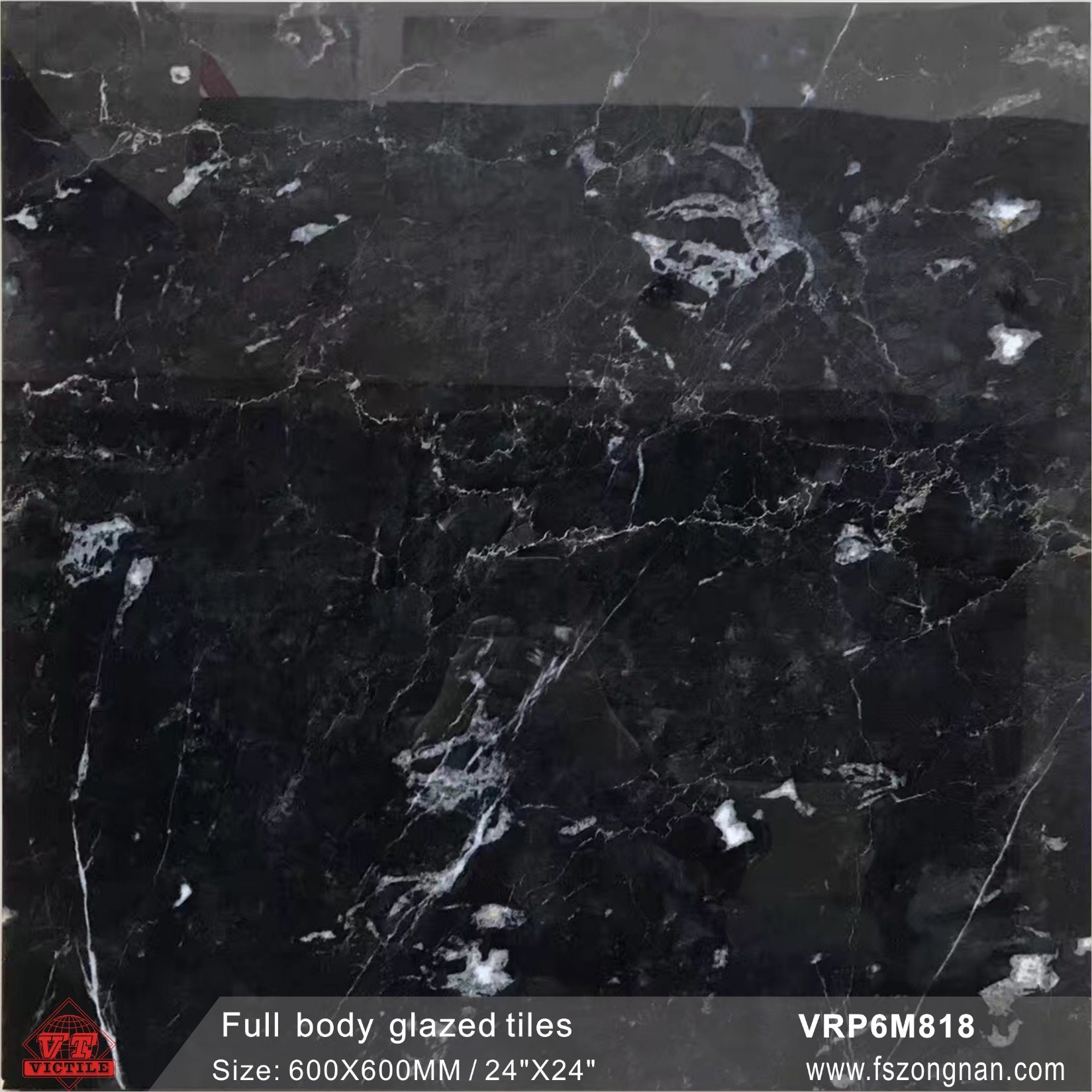 Building Material High Quality Marble Polished Porcelain Floor Wall Tiles (VRP6M818, 600X600mm/32''x32'')