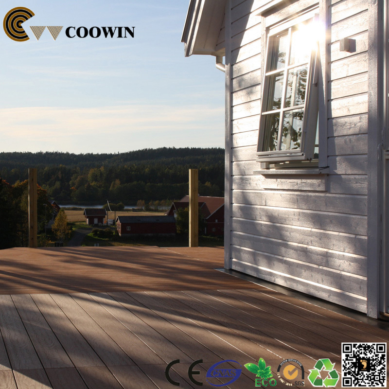 Wood Plastic Composite WPC Vinyl Plank Flooring (TS-04A)