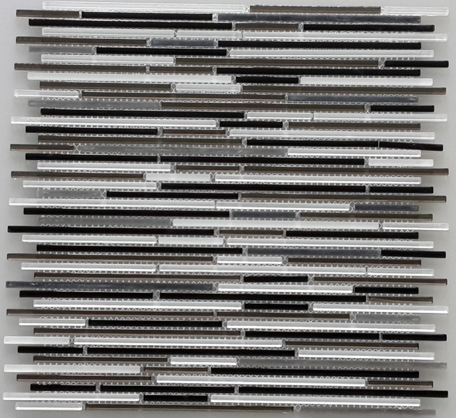 Linear Wall Mosaic/Crystal Mosaic/Glass Mosaic/Strip Mosaic Tile (HGM422)