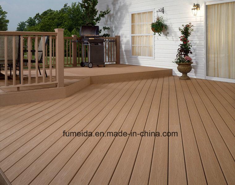 WPC Outdoor Deck Plastic Wood Floor Use