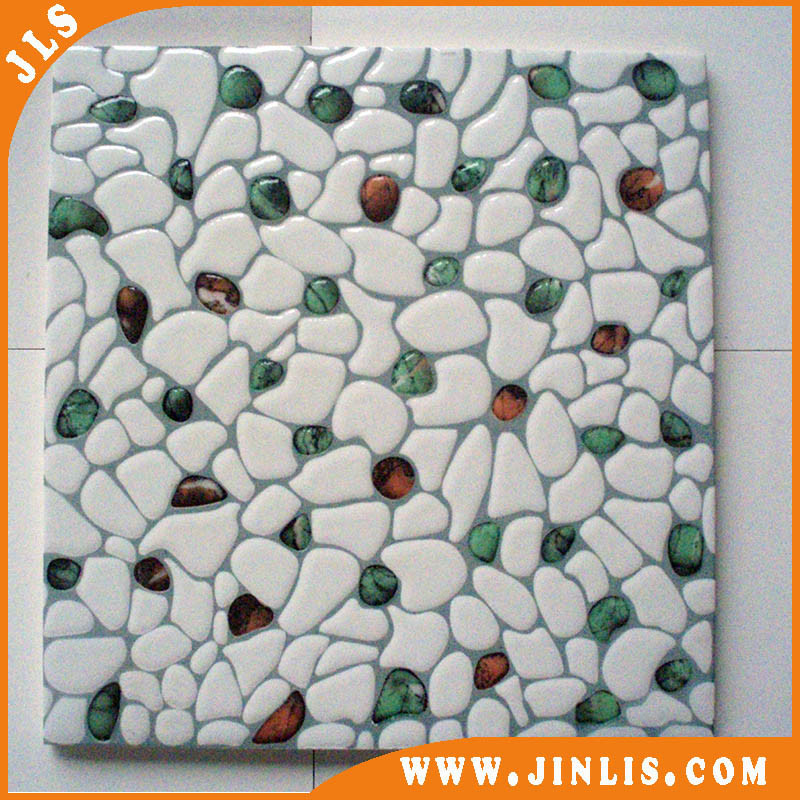 Square Glossy and Matt Mosaic Ceramic Floor Tile for Washroom