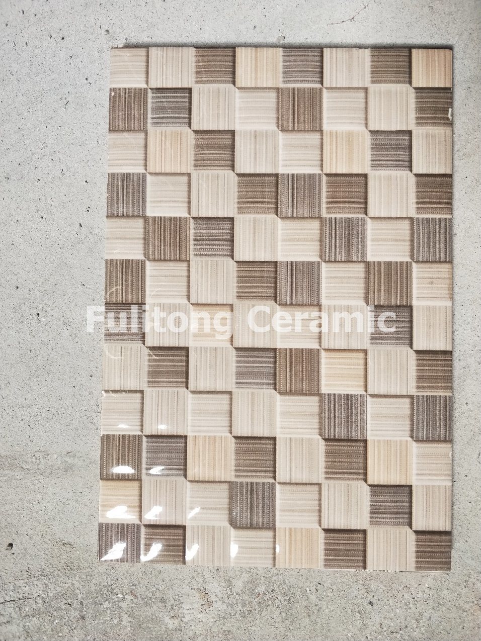 Waterproof Inkjet Glazed Ceramic Wall Tile 200X300mm