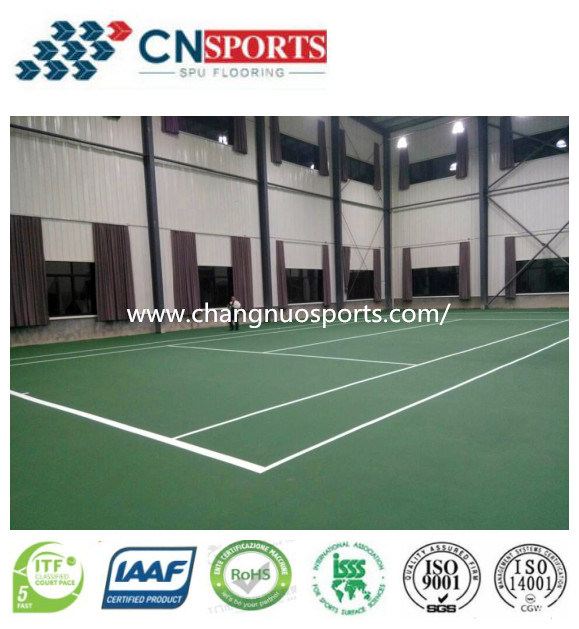 Shock Resistant Outdoor Sports Court Flooring for Gym/Stadium/Playground