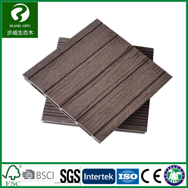 Waterproof and Non-Slip Outdoor Wood Plastic Composite WPC Flooring