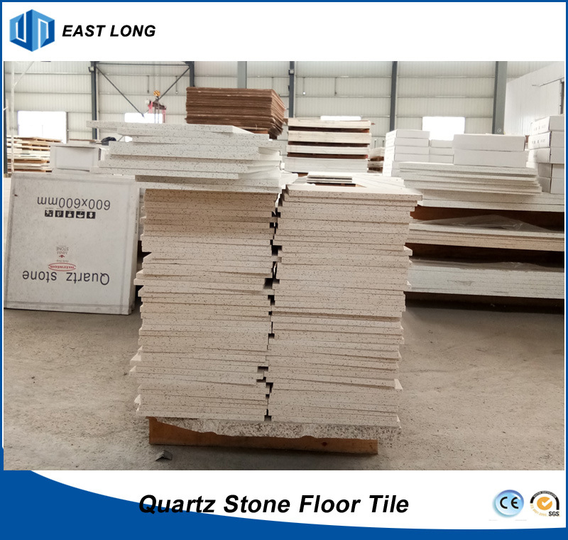 Artificial Quartz Stone Wall Tile for Decoration with 12mm Thickness (Single colors)