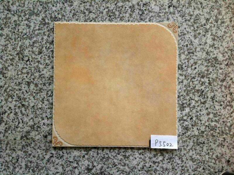 Porcelain Flooring Tile Rustic Tiles Yellow Color Glazed Tile