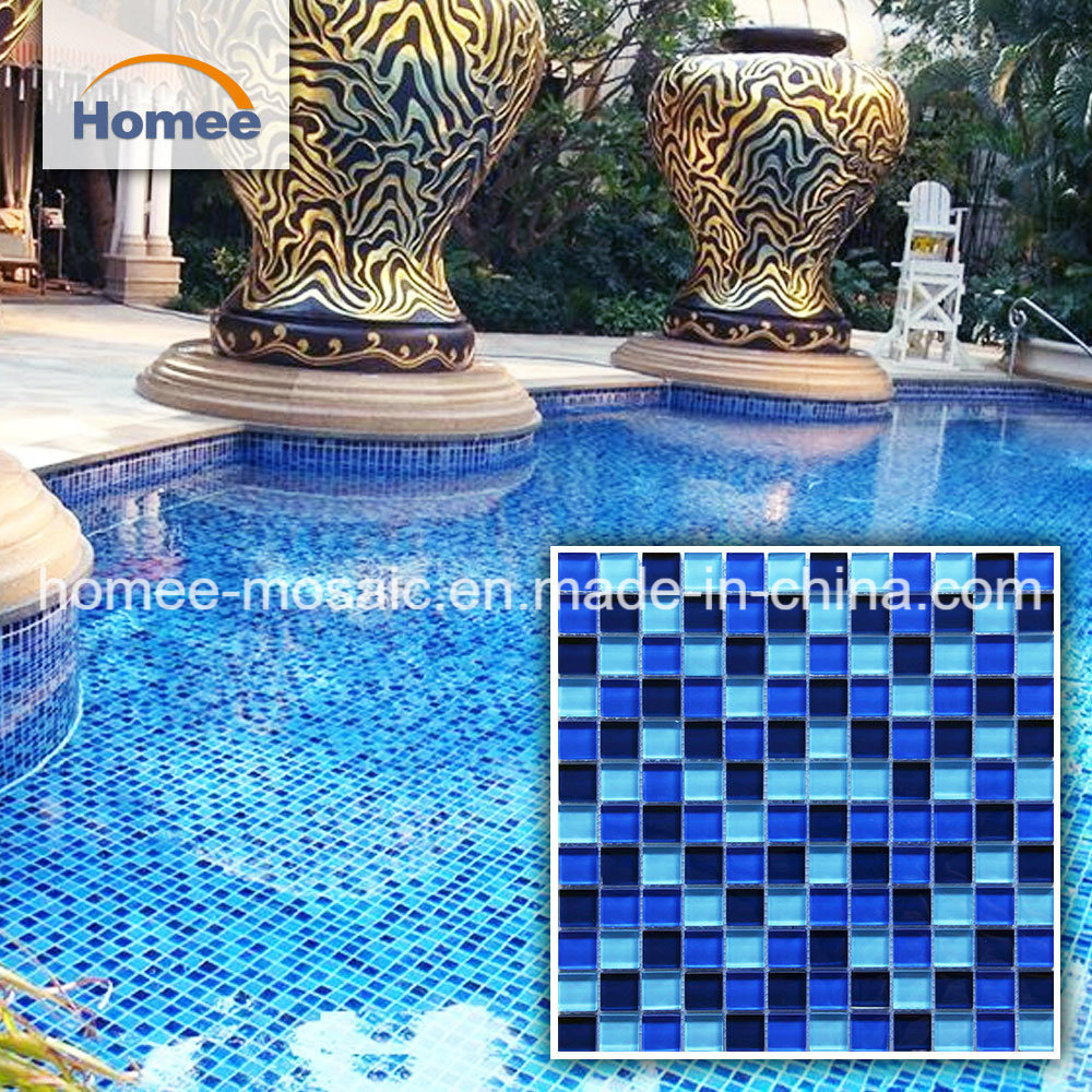 China Glass Mosaics Anti Slip Swimming Pool Tiles for Sale