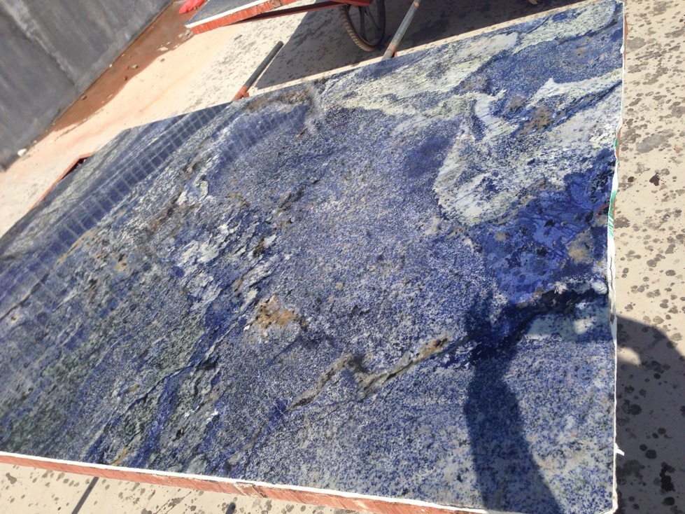 Azul Bahia / Brazil High Quality Blue Granite Tiles & Slabs