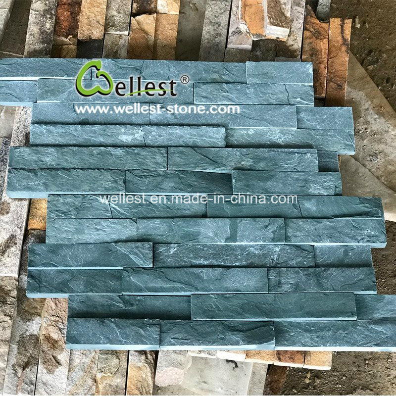 Cheap Flexible Natural Green Slate Cultured Stone Veneer