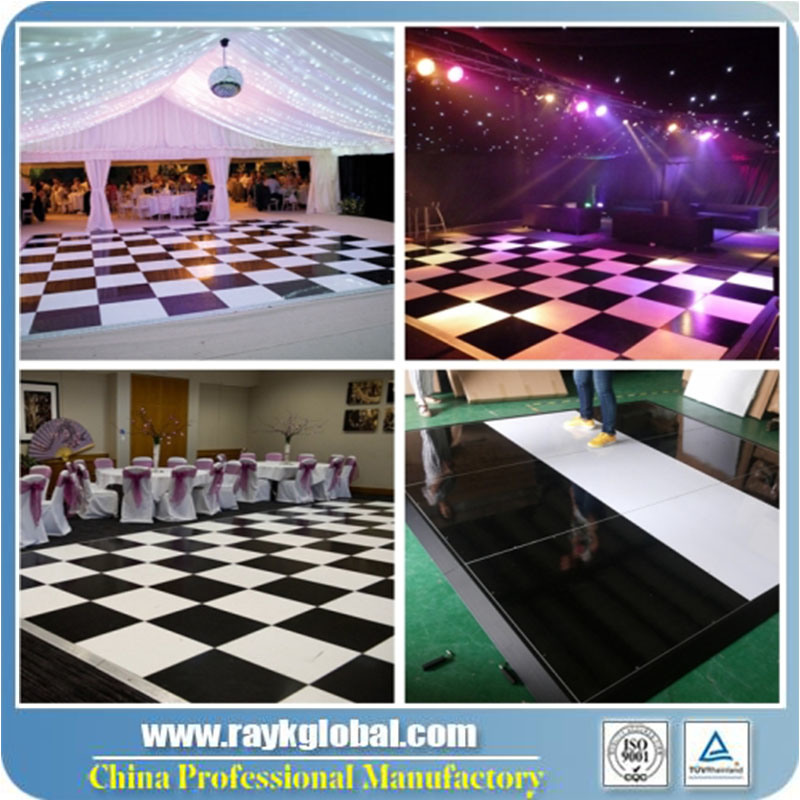 Rk Polished Wooden New Type Dance Floor Supplier