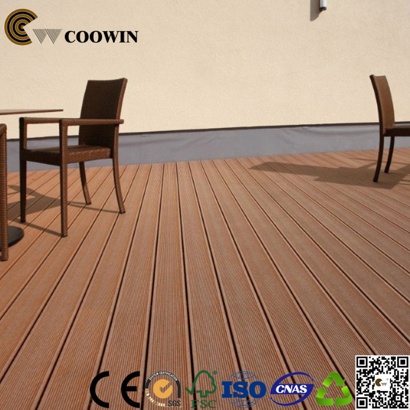 CE Certificate Durable Outdoor Composite WPC Flooring