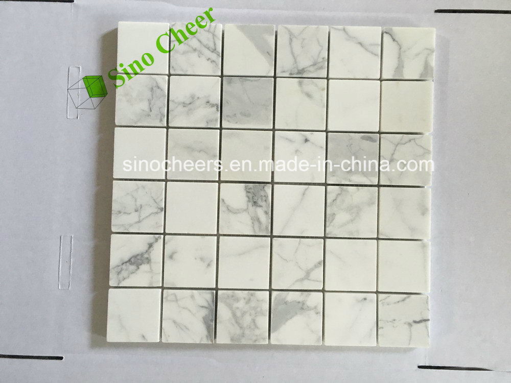 2015 Hot Sale Mosaic White Marble Mosaic