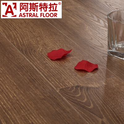 Wood Grain Surface (V-Groove) Laminate Flooring (AS3503-10)