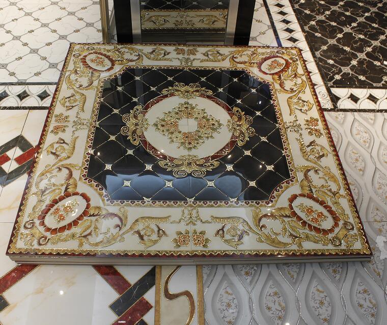 Beautiful Design Crystal Porcelain Carpet Floor Tile