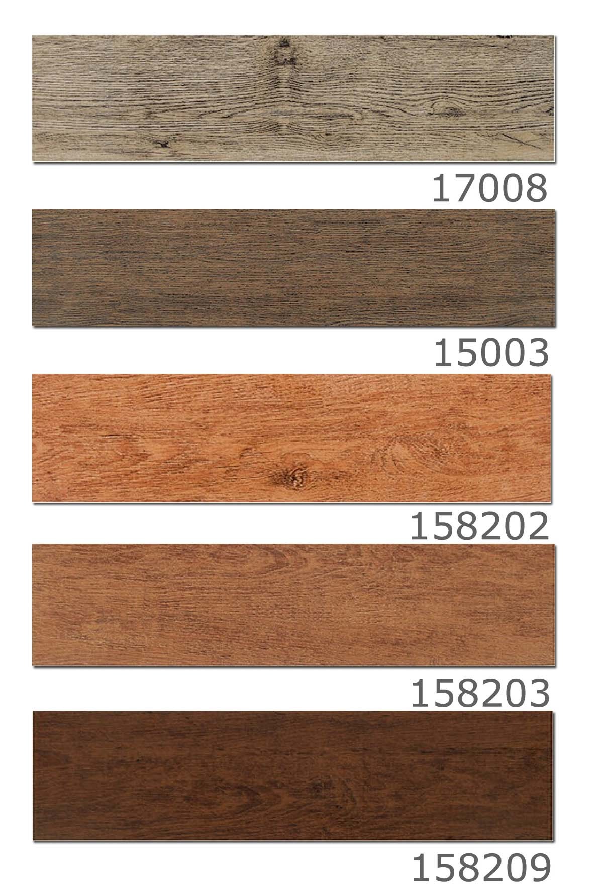 Wood Plank Glazed Porcelain Tiles Ceramic Tile for Floor Tile