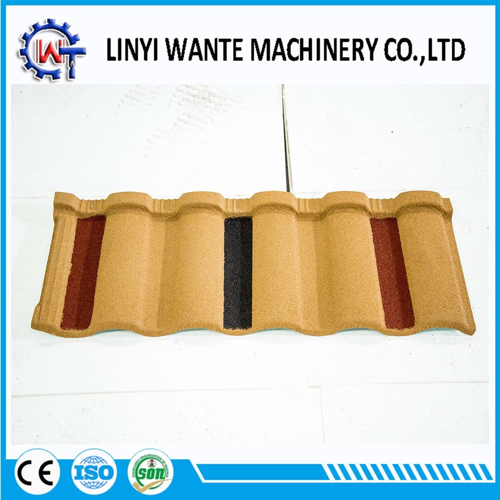 Anti-Earthquake Stone Chip Coated Steel Roof Tile