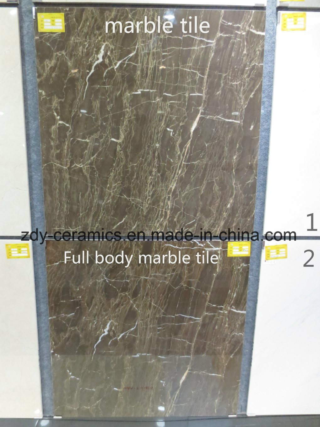 Dark Full Body Marble Tile Jinggang Glazed Porcelain Tile