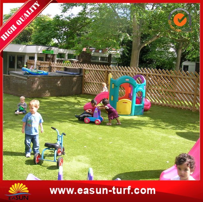 No Fade Plastic Grass Artificial Landscape for Playground